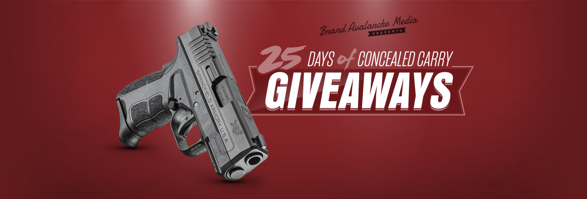 Brand Avalanche Media presents 25 Days of Concealed Carry Giveaways